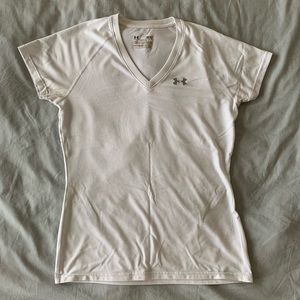 UNDER ARMOUR Heat Gear White Tshirt